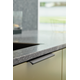 Poig edge straight ea160 l200 alu noir mat brossé 